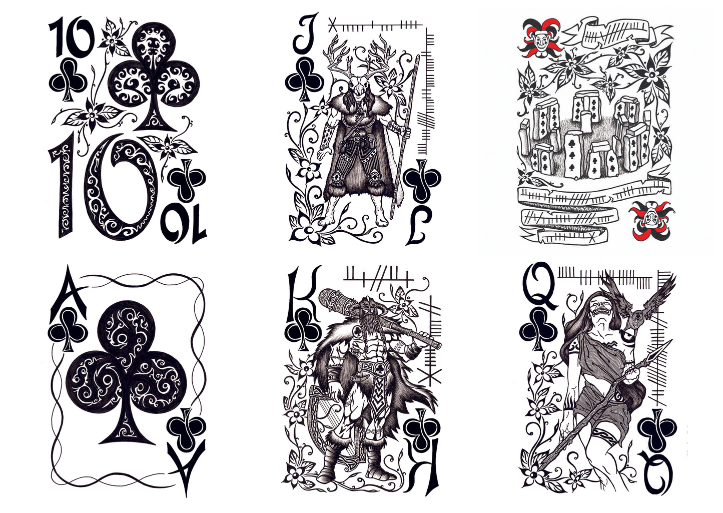 Battle of the Gods Playing Cards
