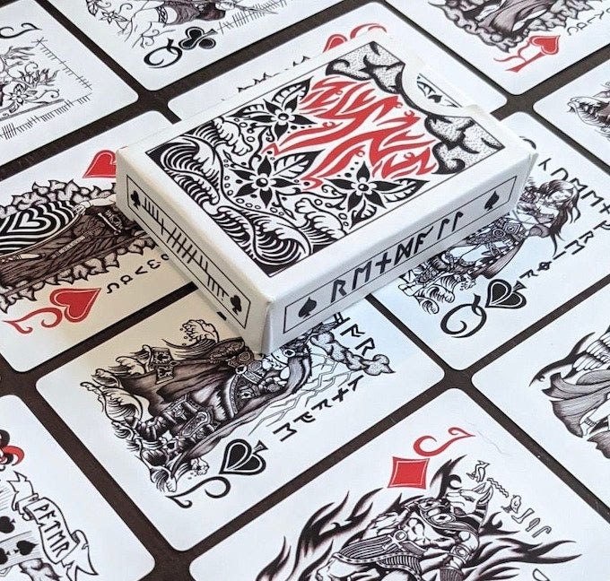 Battle of the Gods Playing Cards